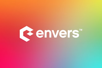 design a modern tech startup app crypto and technology logo