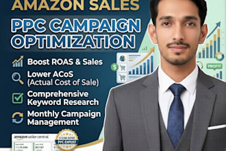 manage and optimize PPC to reduce acos and increase sales