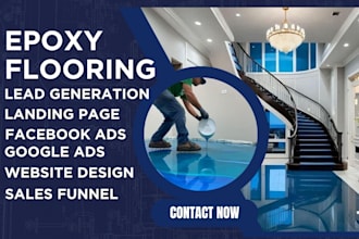 generate epoxy leads flooring leads swimming pool leads via facebook ads