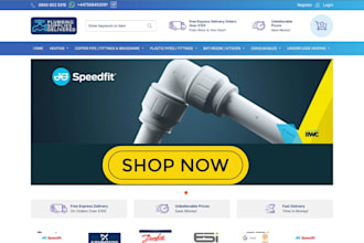 develop plumbing website, construction, roofing, hvac, contractor website