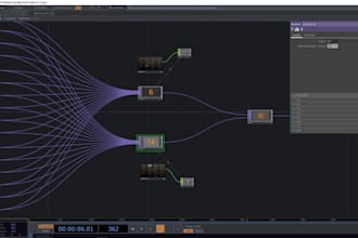 create animated or real time interactive visuals using torchdesigner