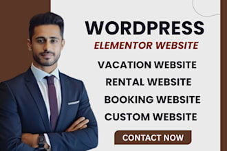 build a custom wordpress vacation or travel booking website