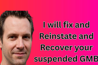 recover, reinstate, restored and unsuspend your suspended gmb, fix disable gbp