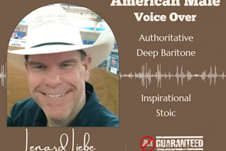 be the voice of your commercial or advertisement
