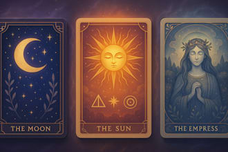 draw and design your tarot or oracle card to bring your vision to life