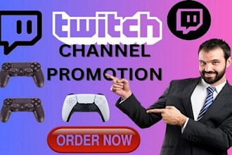 do organic twitch promotion to boost your channel visibility