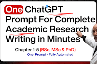provide auto writing research writing with ai prompt