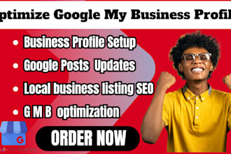 improve google my business profile for high local SEO performance