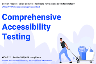 audit your website for accessibility, ada, wcag, section 508