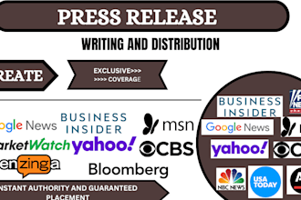 do press release distribution, press release writing, press release