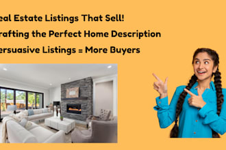 craft persuasive real estate listing descriptions that  attract buyers