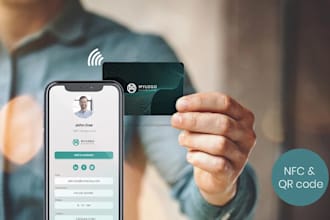 build nfc app, reader, payment app, nfc solution, rfid solution for digital card