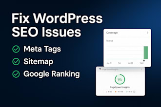 fix your wordpress SEO issues and improve google ranking