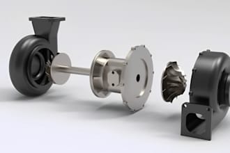 3d cad design,3d product design  using solidwork