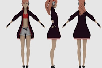 port, create or edit sfm model, gmod, mmd, 3d playermodel, vrchat, tf2 character