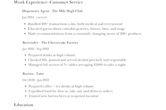 rewrite and redesign your resume or cover letter