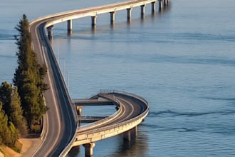 3d bridge design with load calculation ,civil engineering expert and rendering