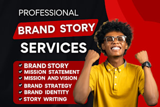 craft your brand story, mission, vision and about us page to connect