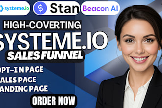 do systeme io sales funnel for stan store marketing, payhip store and etsy shop
