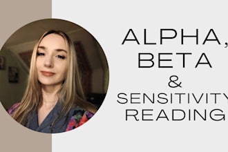 alpha, beta, and sensitivity read your writing