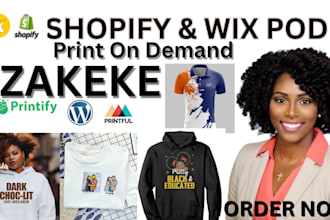 set up zakeke, shopify zakeke customily shopify pod, zakeke website