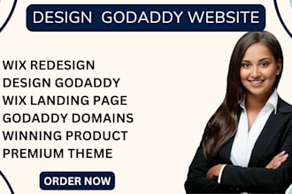 design godaddy store redesign wix setup dropshipping website wix landing page