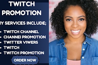 organic twitch chanel to bring more live viewers twitch promotion