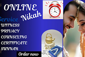 do your shariah online nikah islamic marriage with official certificate
