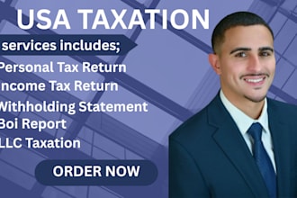help you with USA tax filing, forms, and irs guidance