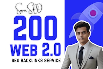 provide high quality web 2 0 article SEO backlinks