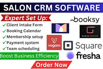 setup spa and salon software glossgenius fresha vagaro booksy mangomint square