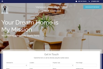 design property management website vacation rental website real estate website