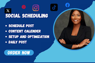 manage your social media scheduling and content calendar