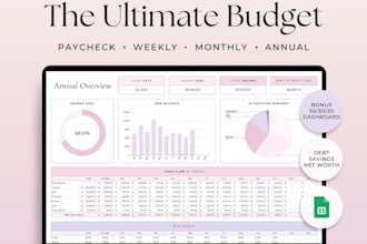 create goal tracker with deadline, CRM tracke, spreadsheet, monthly budget