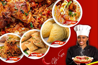 design a restaurant menu , food menu , fast food flyer