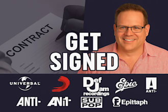 get you a record label contract signing deal after your music demo is submitted