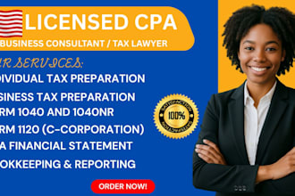 be your tax advisor, tax planner, personal finance CPA