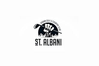 design amazing sports golf club logo