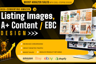 design amazon listing images, a plus content or ebc