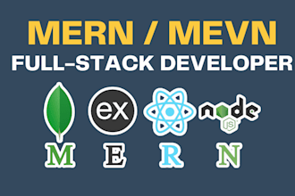 design and develop your mern or mevn stack applications