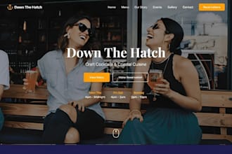 build restaurant, cafe, bakering, food ordering, catering wordpress website