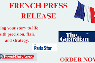do french press release writing with french press release distribution