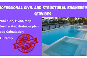 pool design 3d rendering plumbing layout permit construction plan