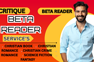 beta read, book feedback your fantasy romance sci fiction story memoir novel