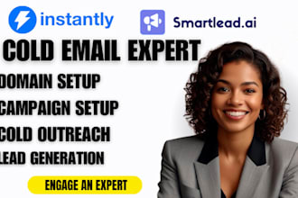 instantly ai smartlead for cold email outreach marketing warmup