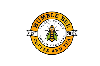 design awesome humble bee coffee and tea logo