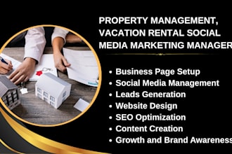 be your property management, vacation rental social media marketing manager