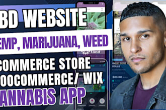 do cbd website cannabis app hemp weed cbd ecommerce website marijuana cbd webapp