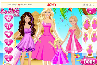 create educational toys and game ecommerce website baby toys children game store