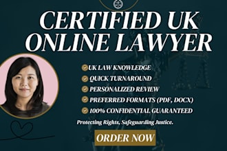 draft or review UK legal documents, property agreements or contracts